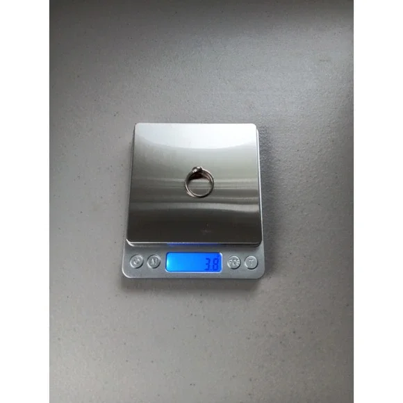 VTG Silver Ring Orange Stone 925 Hippy Boho Ring Sz 7.75 Floral Detail - Picture 5 of 7